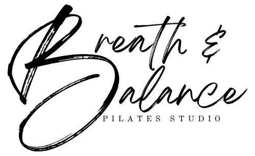 Breath and Balance Pilates Studio Logo In Horizontal Format